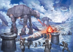 Puzzle Star Wars : Bataille de la planète Hoth 1000 pièces