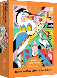 Puzzle Trefl Velvet Soft Touch : Pays-Bas – État-providence, 500 pièces