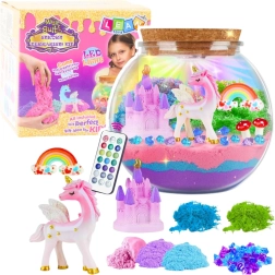 Terrarium DIY créatif avec licorne et lampe LED avec télécommande