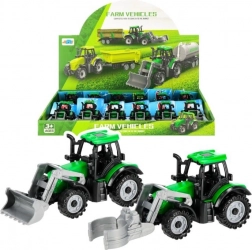 tracteur avec chargeur – assortiment de 2 modèles