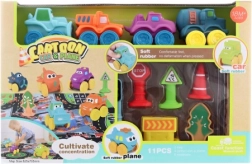 Set de circulation pour bébé avec tapis