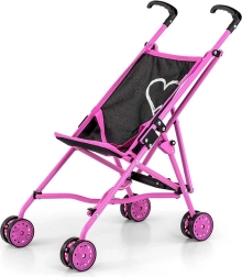 Poussette canne pour poupées MILLY MALLY Julia Prestige Black