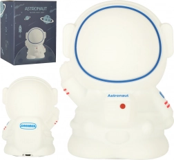 Veilleuse pour enfants en silicone, astronaute, tactile, USB, 8 LED, RVB, blanche