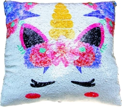 Coussin avec licorne 38 cm