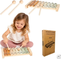 Cymbales pour enfants en bois – 8 tons