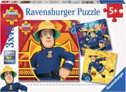 Puzzle Ravensburger Sam en danger 3x49 pièces