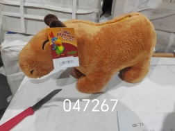 Jouet en peluche capybara