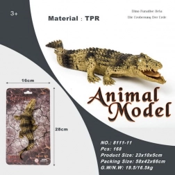 Crocodile en caoutchouc souple