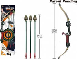 Set de tir à l’arc pour enfants avec flèches à ventouse