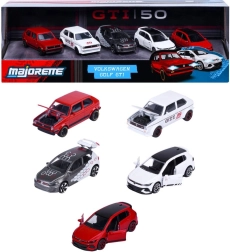 Coffret cadeau de modèles réduits en métal Volkswagen Golf GTI, 5 pièces