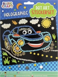 Image holographique en mosaïque voiture 22 × 18 cm