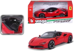 Modèle de voiture Ferrari SF90 Stradale rouge 1:24 Bburago