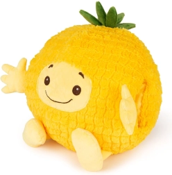 Coussin Ananas Chauffant En Peluche 3 en 1 Cozy Noxxiez