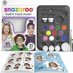 Snazaroo grand coffret de peintures pour le visage Party Pack