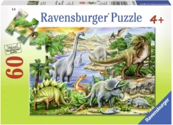 Ravensburger puzzle Vie préhistorique 60 pièces