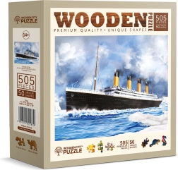 Puzzle en bois Titanic 505 pièces WOODEN CITY