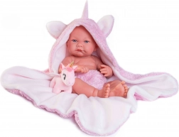 ANTONIO JUAN Nica – poupée bébé réaliste avec corps entièrement en vinyle 42 cm