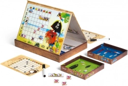 Jeu magnétique bateaux pirates JANOD
