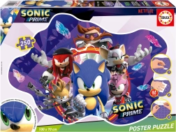 Poster puzzle Sonic Prime 250 pièces