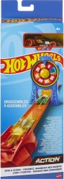 Hot Wheels Spin and Score Stunt Set – circuit cascade avec disque rotatif