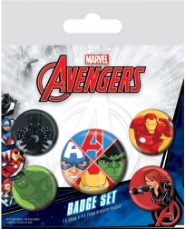 Set d’insignes AVENGERS