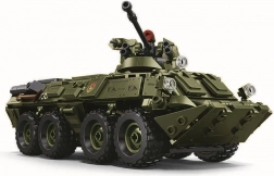 Ensemble de construction militaire Sluban BTR-80AS à l'échelle 1:35