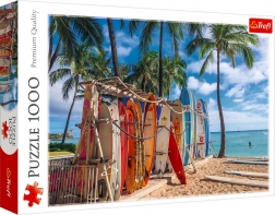 Puzzle 1000 pièces – plage de WAIKIKI, Hawaï