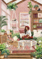 Puzzle Ma chambre 1000 pièces