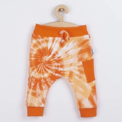Pantalon de survêtement bébé en coton Nicol Tomi – orange