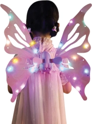 Ailes de papillon magiques avec son et lumière