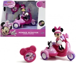 Scooter RC MINNIE avec side-car et figurines