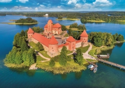 Puzzle TREFL Château de Trakai 1000 pièces