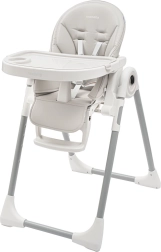 Chaise haute NEW BABY Iris, gris chaud