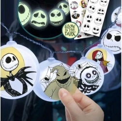 Guirlande lumineuse avec motif Nightmare Before Christmas