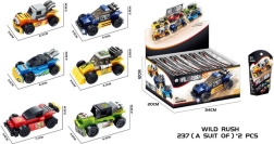 Kit de construction voiture de course 6,3 cm