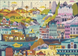 Puzzle Movie Masters : films de Wes Anderson 1000 pièces