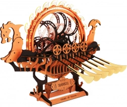 Puzzle en bois du bateau dragon viking