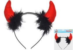 Cornes de diable en plastique pour carnaval