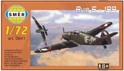 Maquette en plastique d’avion AVIA S-199 1:72