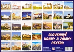 Pexeso châteaux et châteaux forts de Slovaquie