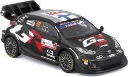 Bburago 1:43 Toyota GR Yaris Rally1 Hybrid – modèle de collection en boîte cadeau