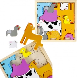 Puzzle en bois Animaux
