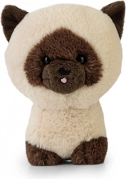 Chat siamois en peluche TEDDY PETS 19 cm