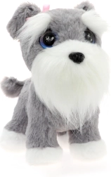 Schnauzer en peluche avec petit sac à dos Cutekins