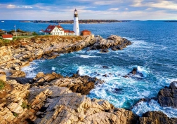Puzzle 500 pièces Aube sur Cape Elizabeth, USA