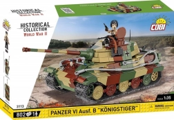 Kit de construction du char Panzer VI Ausf. B Königstiger 1:35 de COBI