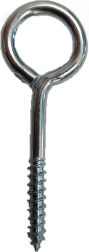 Œillet fermé fileté, zingué, 30 × 10 × 3 mm (300 pcs)