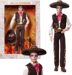 Poupée de collection Barbie Ken Dia de Muertos