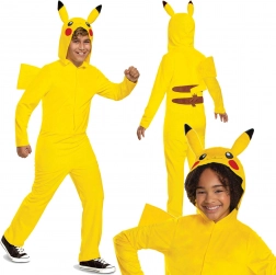 Costume enfant Pikachu kigurumi 109–126 cm (4–6 ans)
