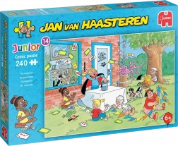 Puzzle JUMBO Jan van Haasteren Junior : Magicien 240 pièces